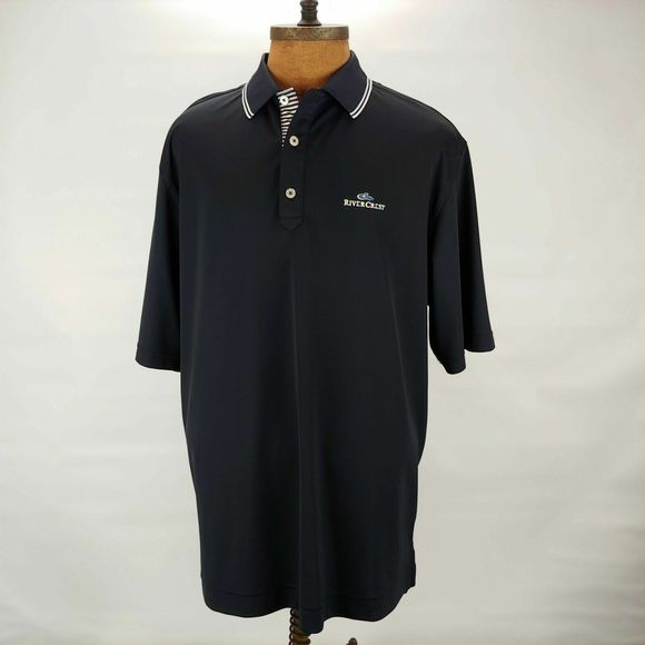 FootJoy River Crest Country Club Performance Golf Polo Shirt XL - Picture 1 of 7